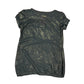 Y2k Caramelo Jeans Short Sleeve Dress Black Gold - L