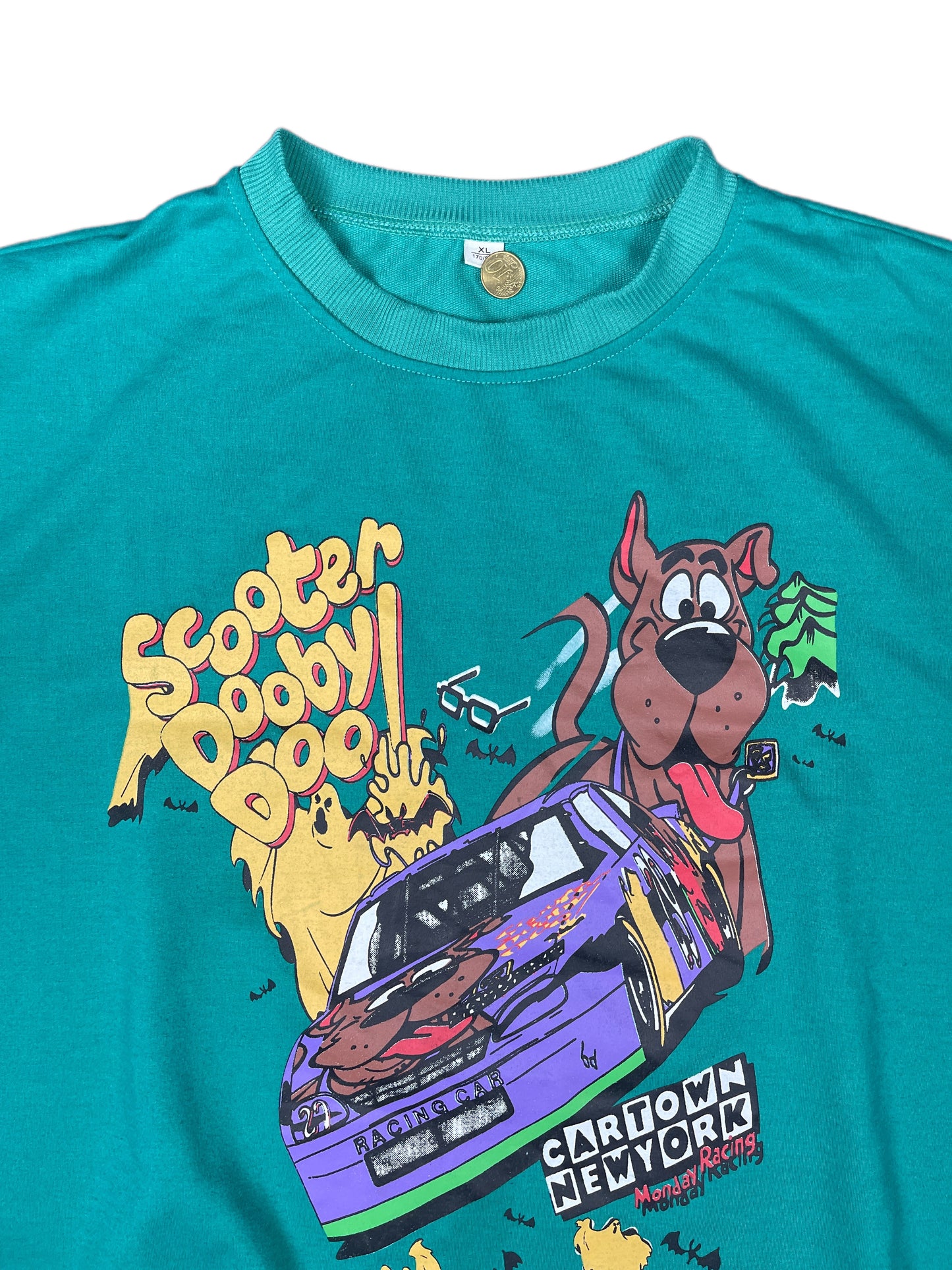 Scooby Doo Cartoon Network Sweatshirt Green - M