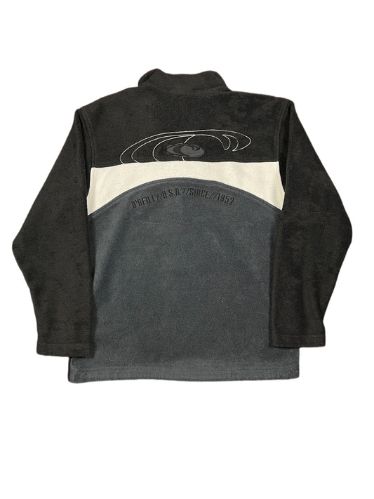 Y2k O'Neill Fleete Zip Sweatshirt Black - S