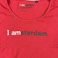 Amsterdam Short Sleeve Top Red Red - S