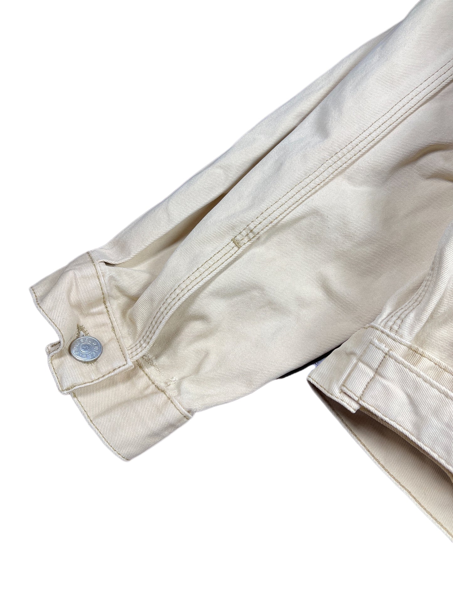 Vintage Diesel Distressed Jacket Cream - XL