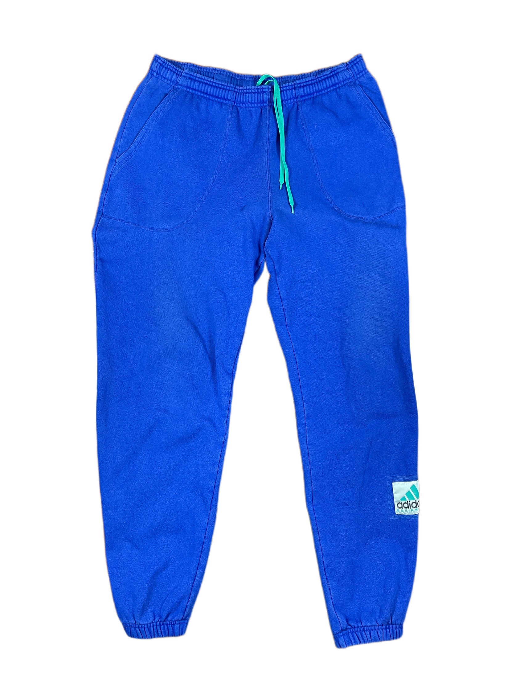 Vintage Adidas Equipment Sweat Pants Blue - L