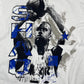 Vintage Reebok Shaq O'Neal T-shirt White - M