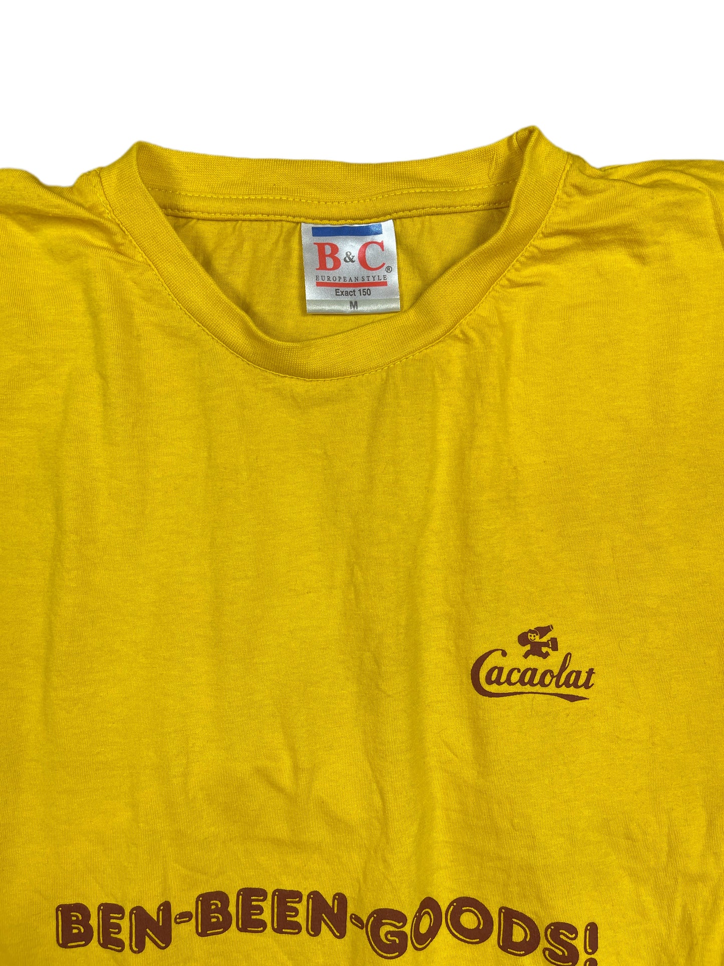 Vintage B&C Cacaolat T-Shirt Yellow - M