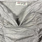 Y2k Louise FD Sleeveless Mini Dress Gray - S