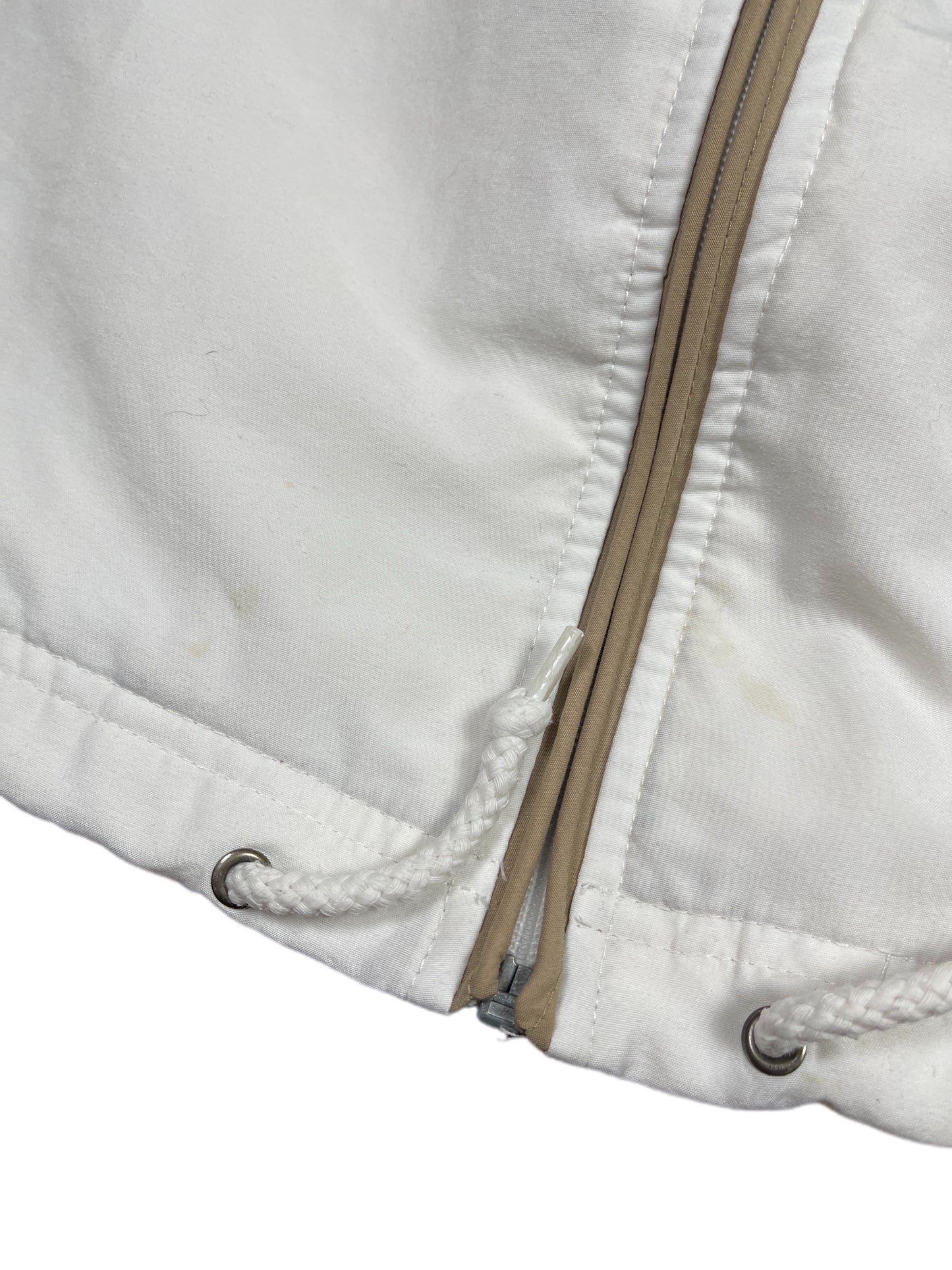 Y2k 2000s Reebok Sport Jacket White Navy M