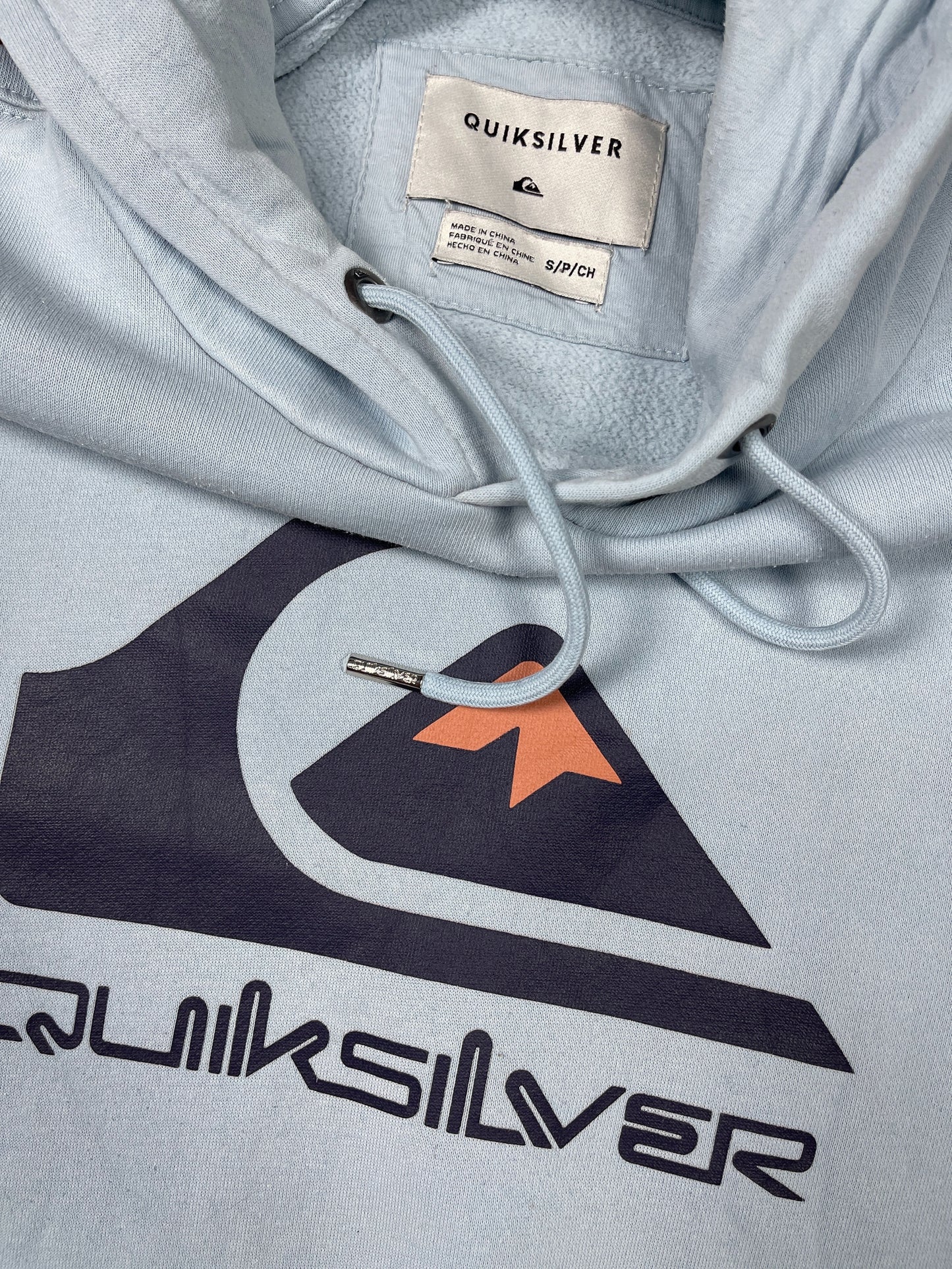 Quiksilver Hoodie Light Blue - S
