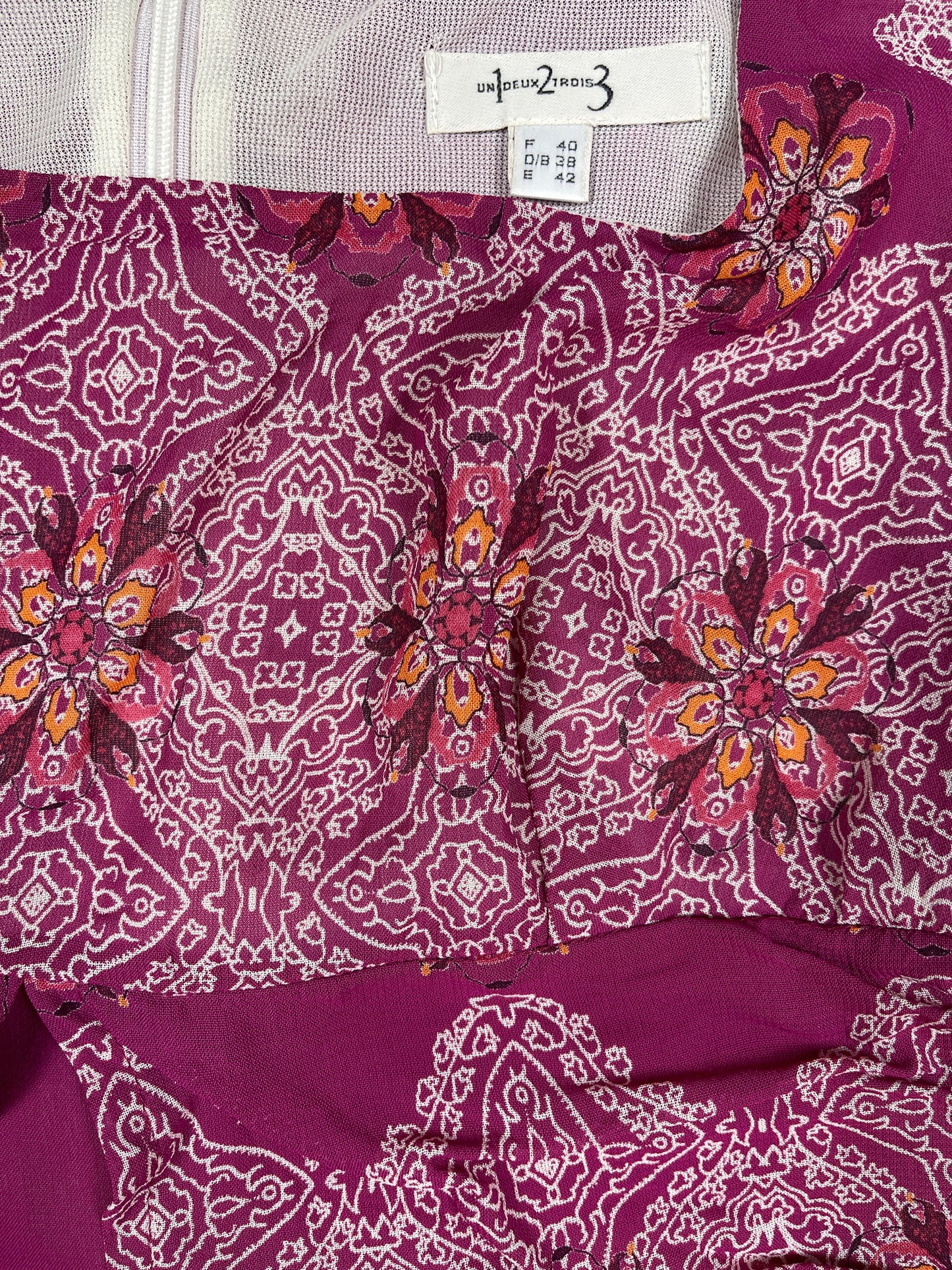 Y2k UnDeuxTrois Sleeveless Dress Pink - M