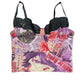 See Through Sleeveless Top Multicolor - XS
