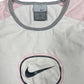 Y2k 2000s Nike Sleeveless Top White XS
