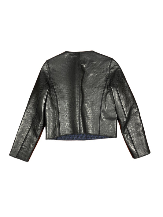 Maje Leather Jacket Black - M