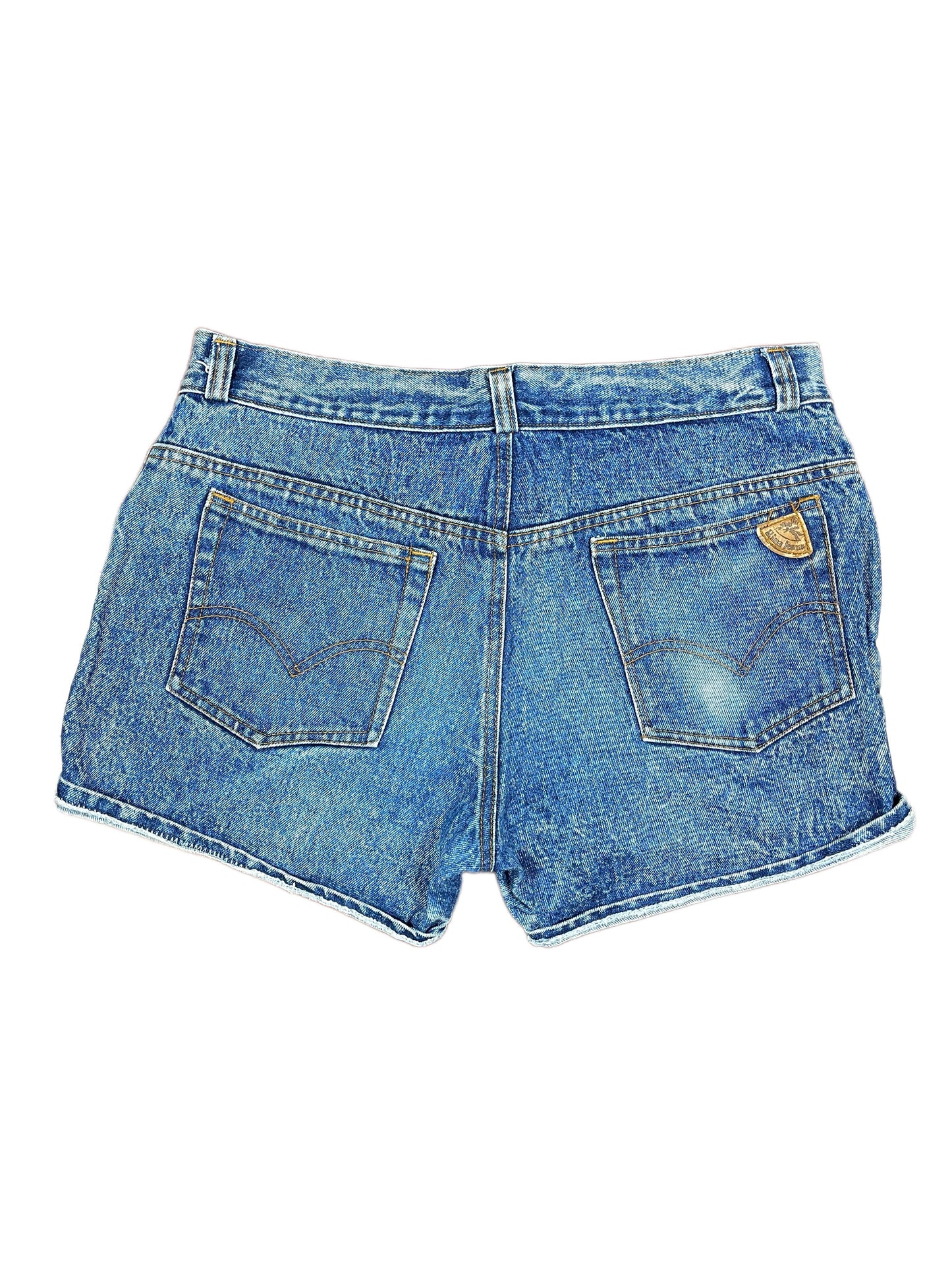 Vintage Denim Shorts Blue - XL/XXL