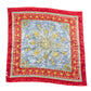 Vintage Handkerchief Red Blue