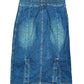 Y2k El Corte Ingles Denim Skirt Blue - L