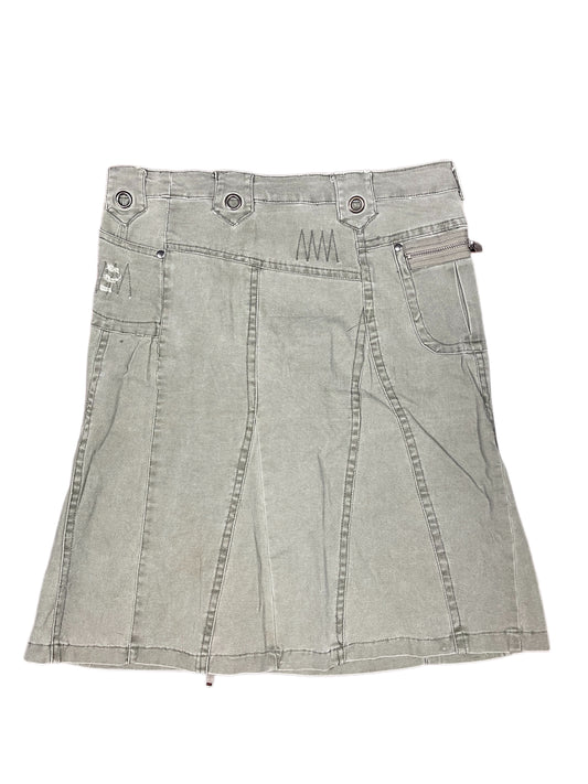 Y2k Gallop Skirt Khaki - XL