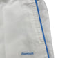 Y2k Reebok Sport Capri Pants White Blue - M