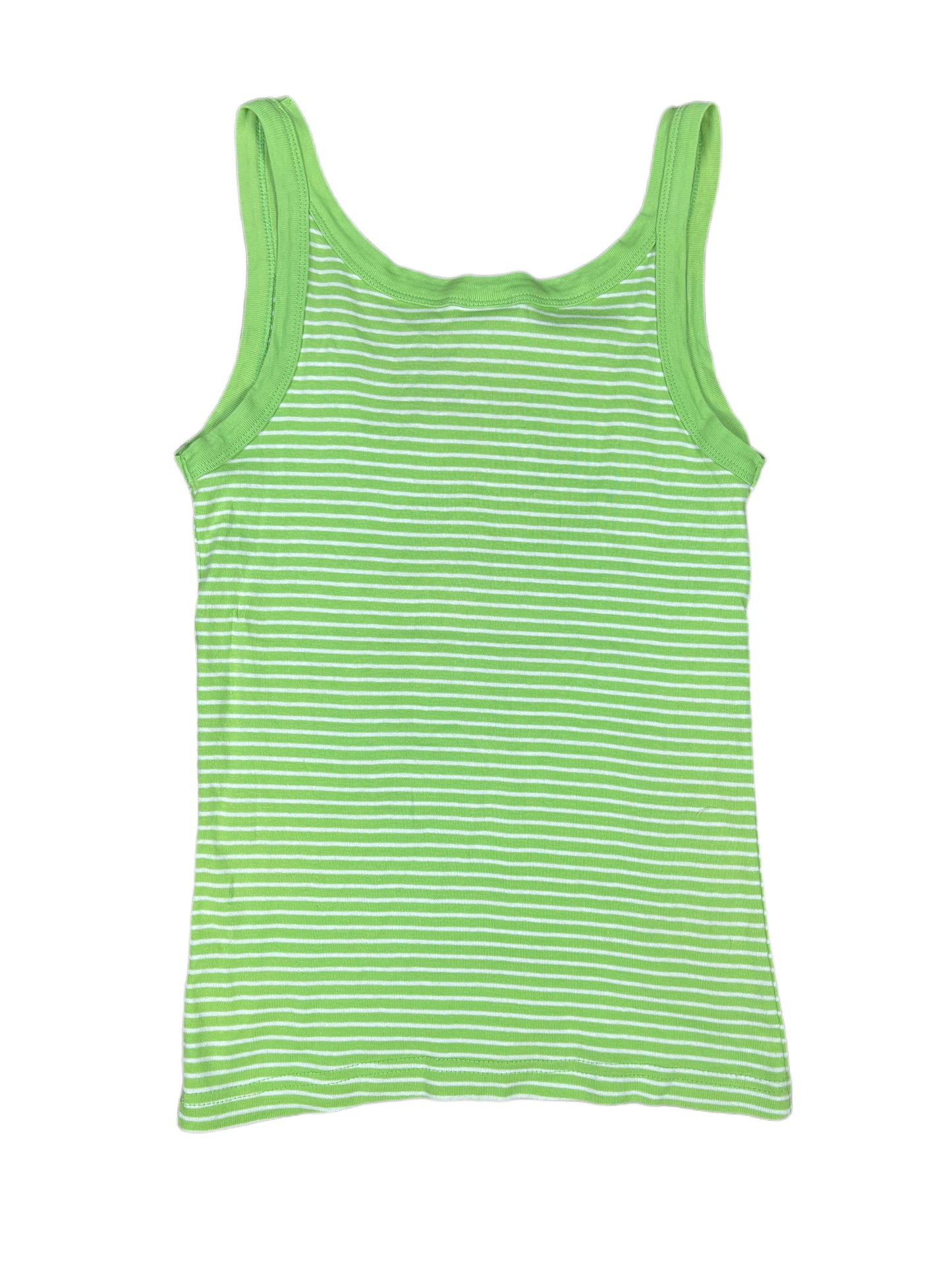 Y2k Evie 2000 Sleeveless Top Green - M