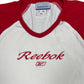 Y2k 2000s Reebok Sleeveless Top White Red XL