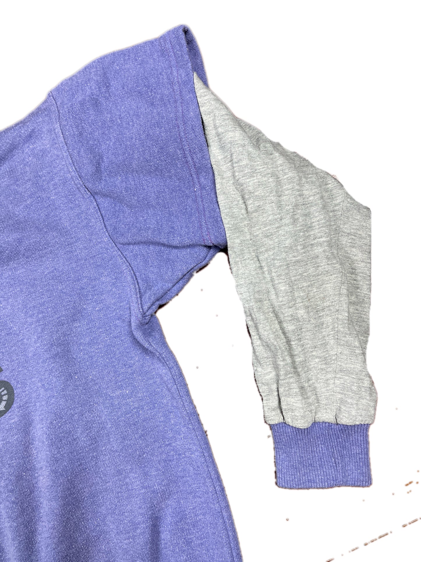 Vintage 2000s Nike Sportswear Hoodie Longsleeve Purple Gray - S