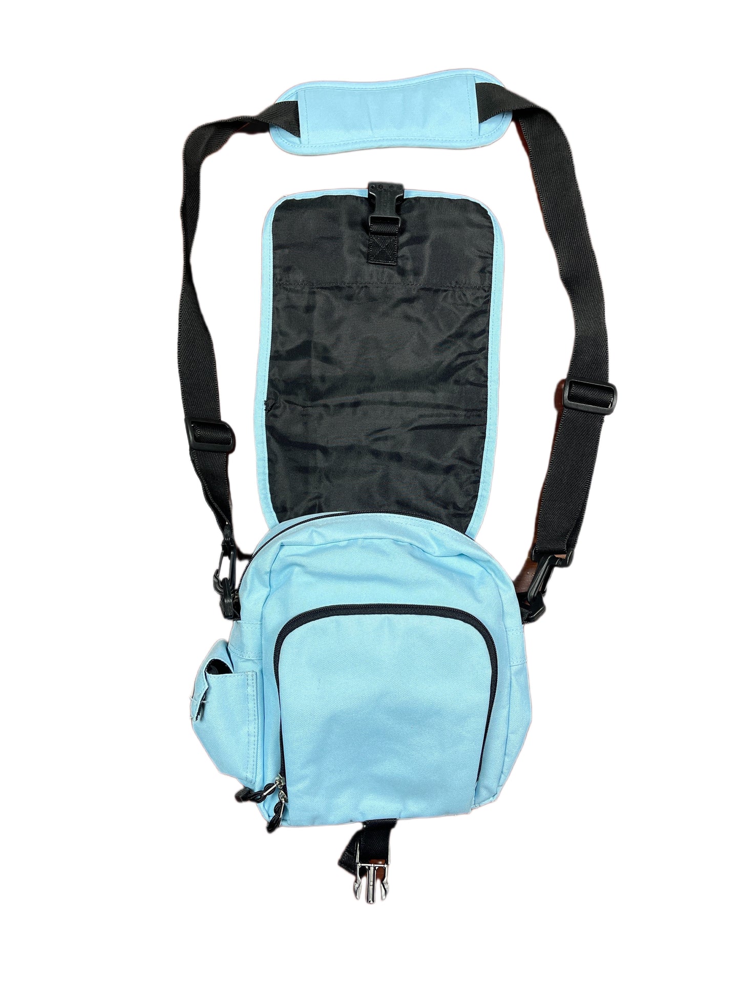 Y2k Reebok Cross Body Bag Blue