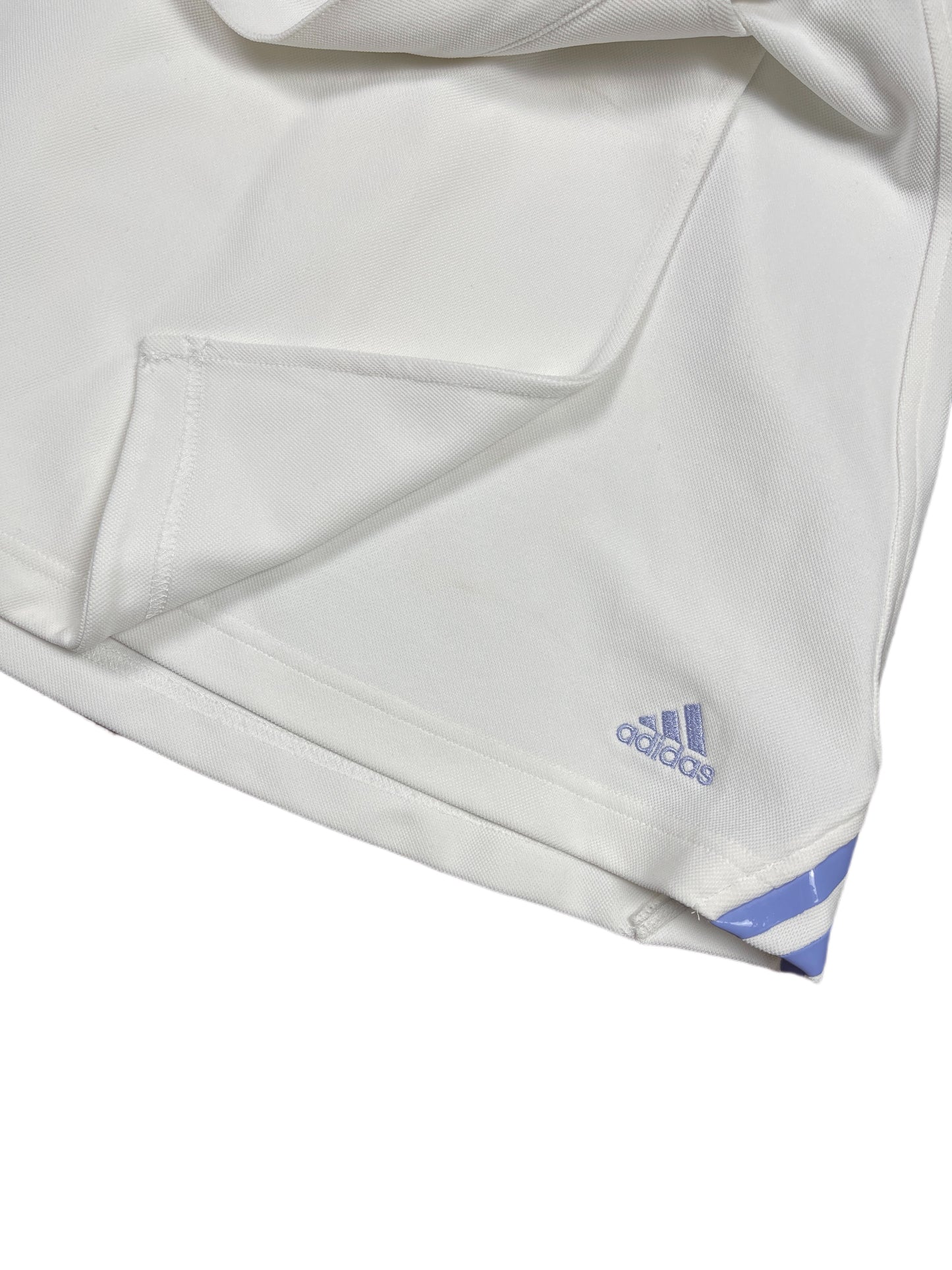 Y2k 2002 Adidas Sport Tennis Skirt White Blue L