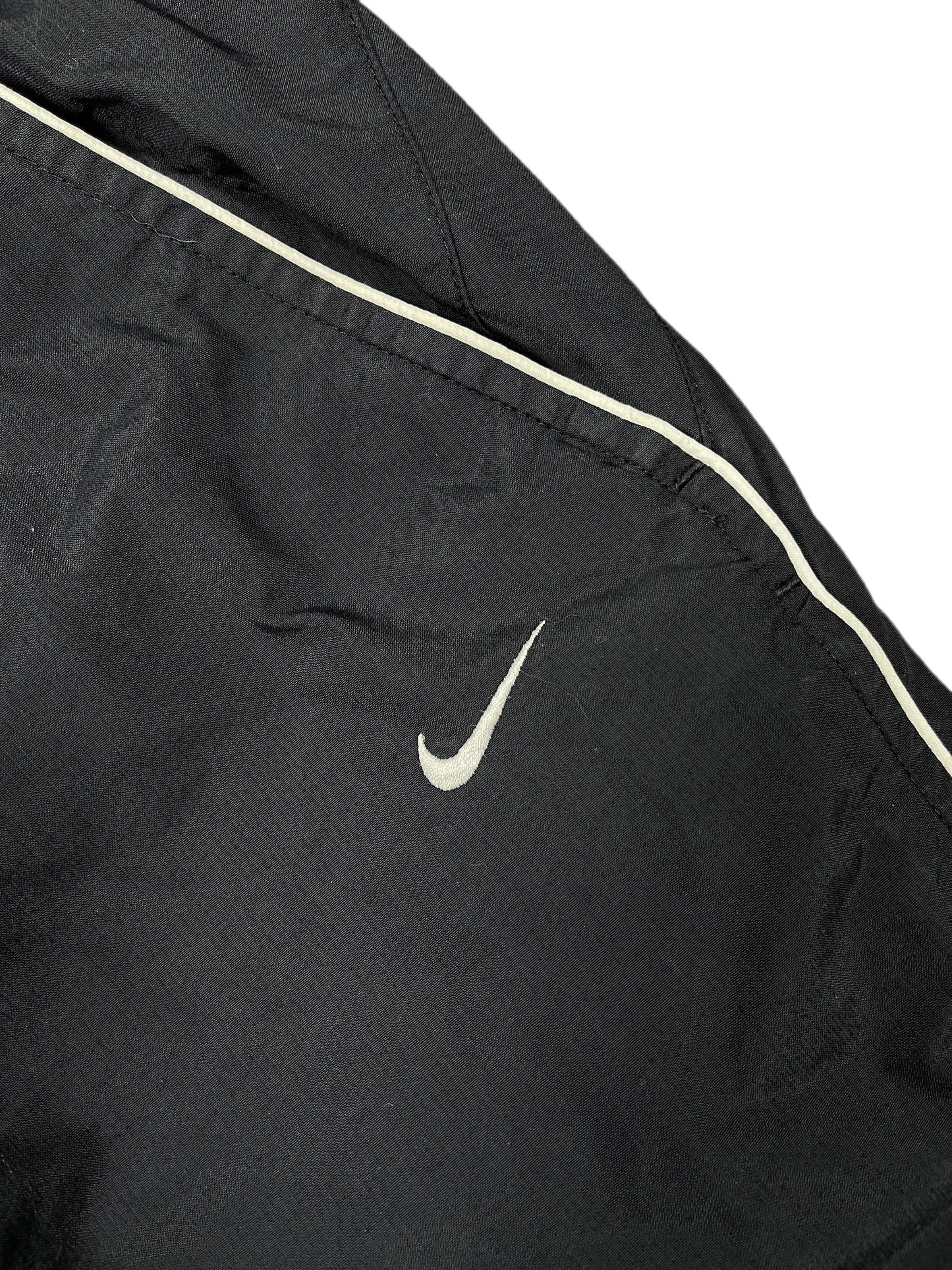 Y2k 2000s Nike Capri Sport Pants Black - XL