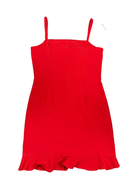 Alain Manoukain Sleeveless Dress Red - XL