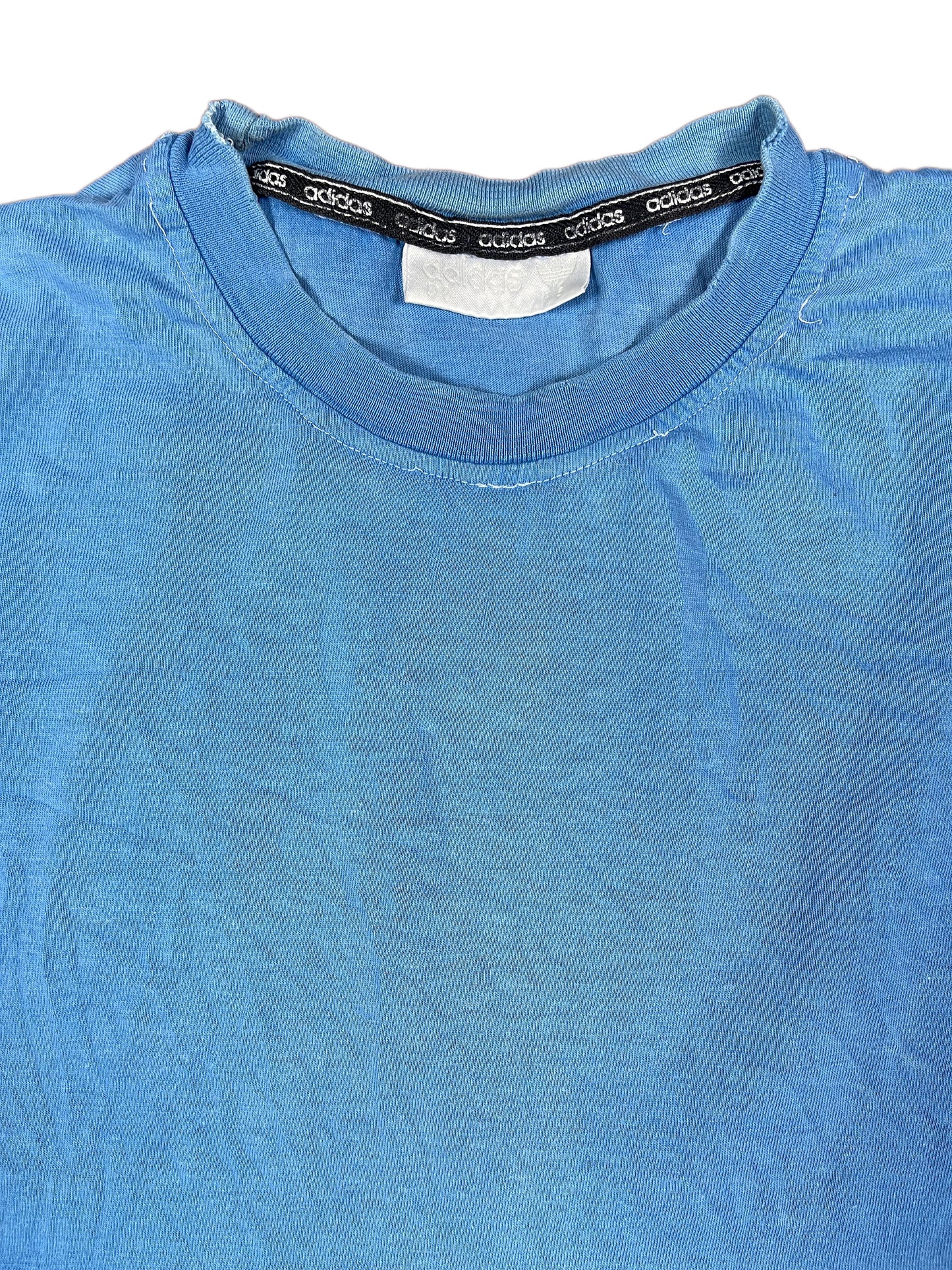 Vintage Adidas T-Shirt Blue - L/XL