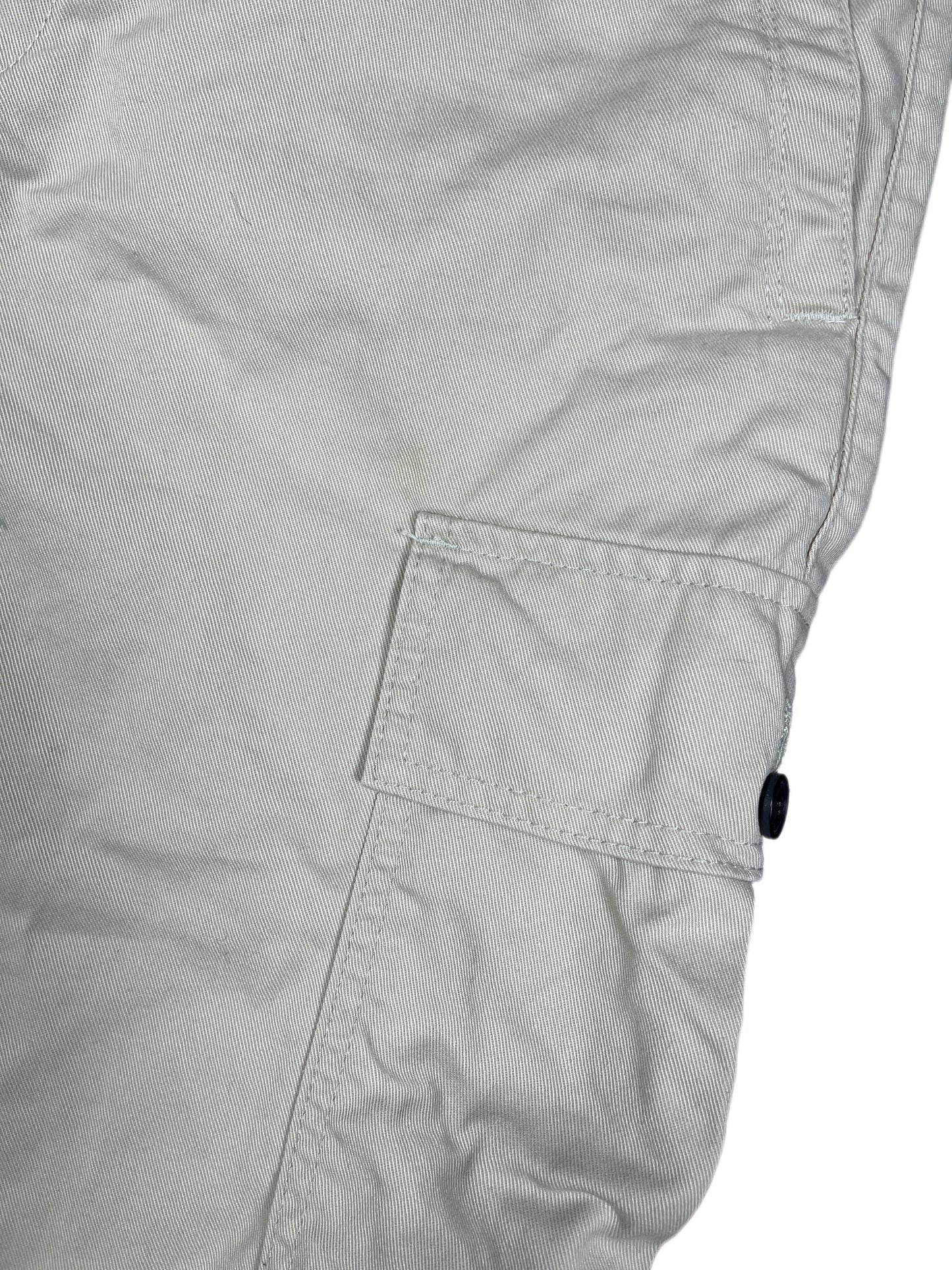Zara Cargo Shorts Cream - L