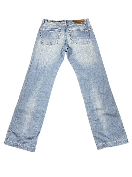 Vintage Thomas Burberry Low Waist Bootcut Denim Pants Blue - L