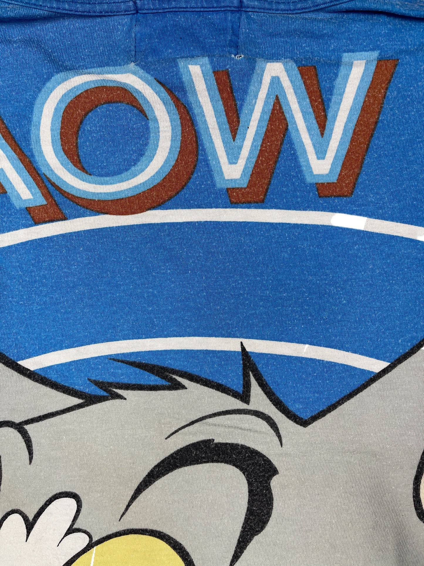 Vintage Tom and Jerry T-Shirt Fullprint Blue - M