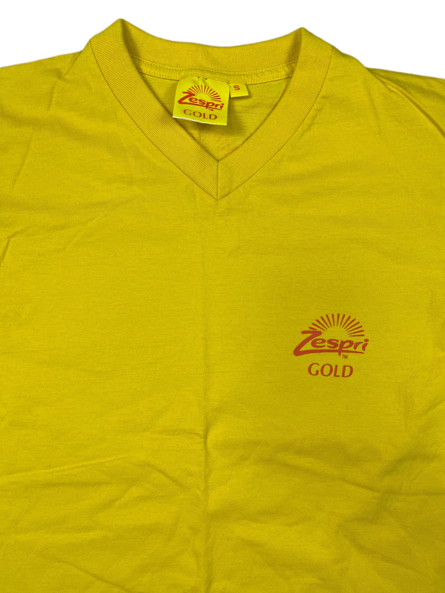 Yellow Zespri Kiwi T-Shirt S
