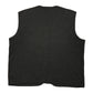 Vintage Knitted Vest Black - XXL