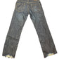 Y2k Tommy Hilfiger Low Waist Straight Cut Denim Pants Blue - M