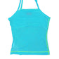 Y2k Replay See Through Sleeveless Top Turquoise - XS