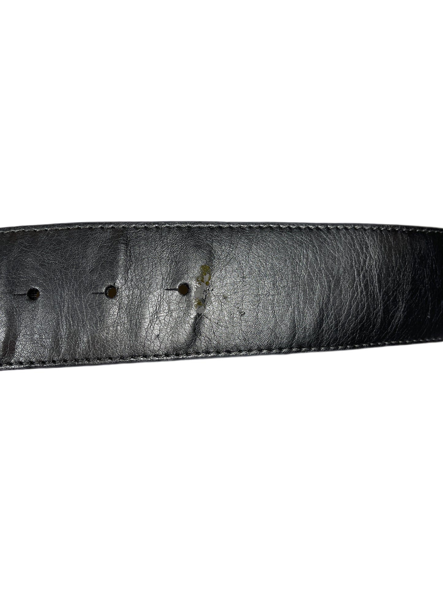 Y2k Playboy Thick Plug In Belt Body Belt Silver 2004