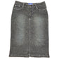 Bandolli Midi Denim Skirt Gray - M