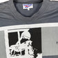 Vintage 90s Reebok Basketball T-Shirt Gray - XL