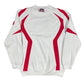 Y2k Airness Sweatshirt White Red - XL