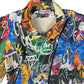 Koker Blazer Multicolor Grafitti Style - M