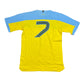 Y2k 2000s Nike Cor72z t-Shirt Yellow Blue M