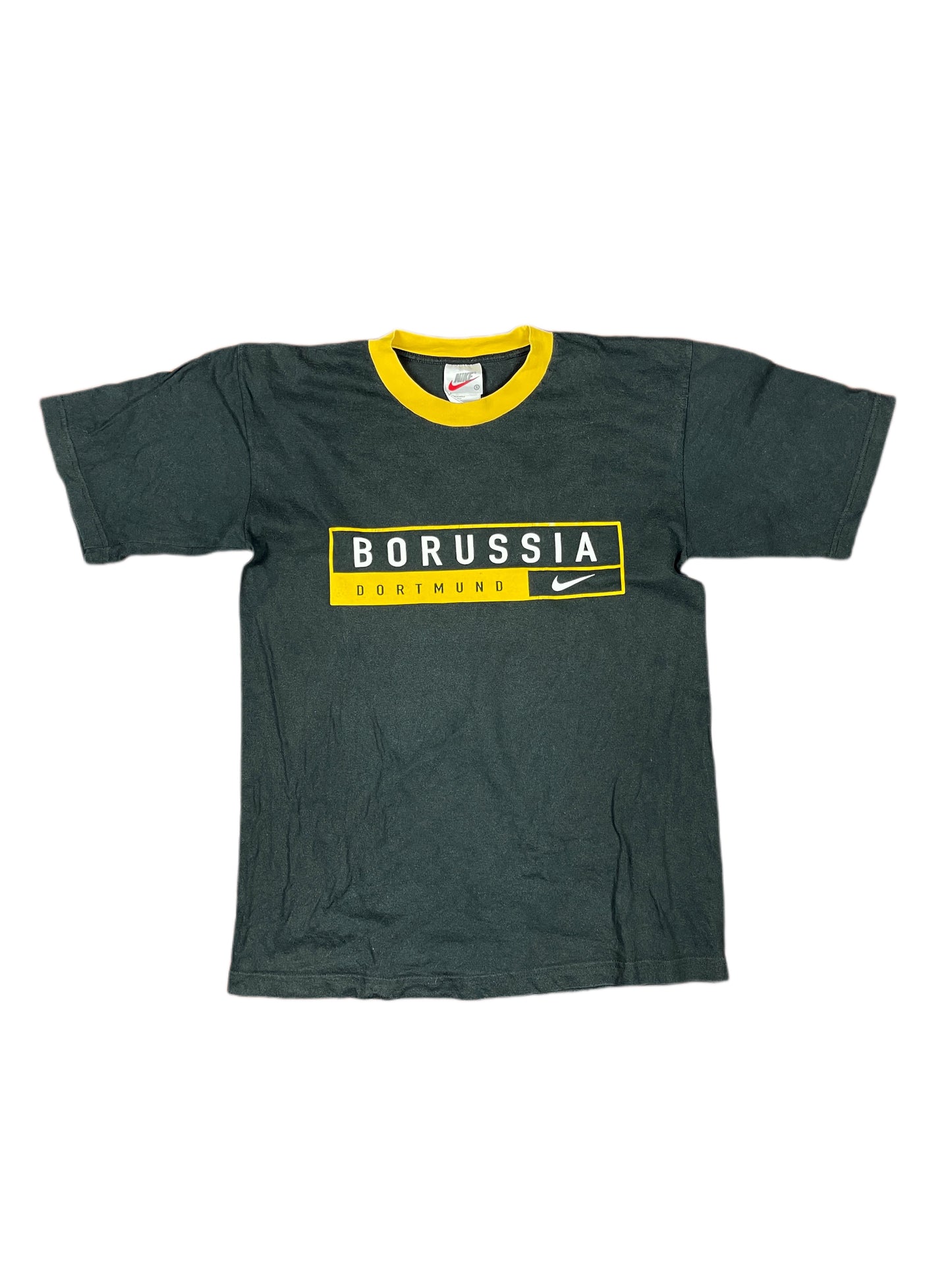 Vintage Nike Borussia Dortmund T-Shirt Black - S