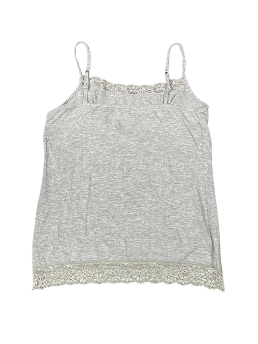 Y2k Sleeveless Top Gray - L