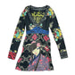 Y2k Desigual Long Sleeve Dress Multicolor - XS