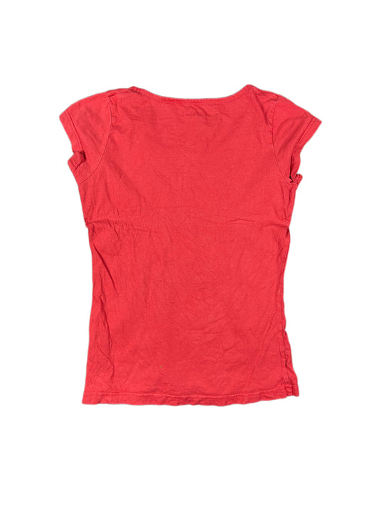 Amsterdam Short Sleeve Top Red Red - S
