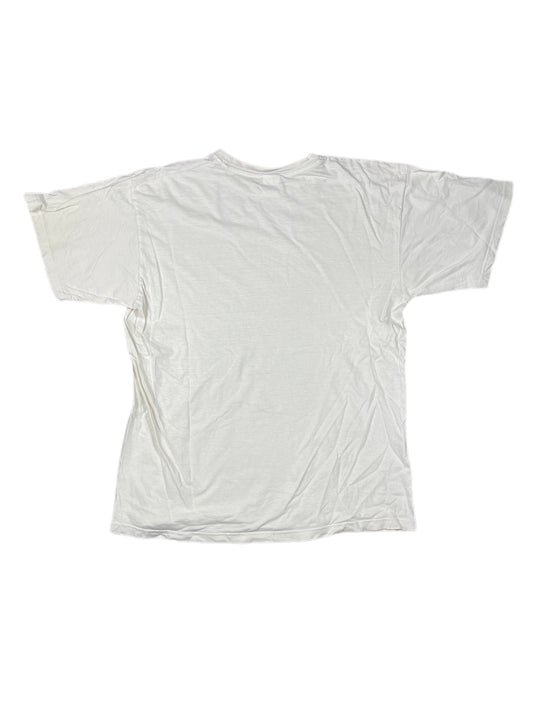 Vintage Jerzees FC Barcelona Champion T-Shirt White L