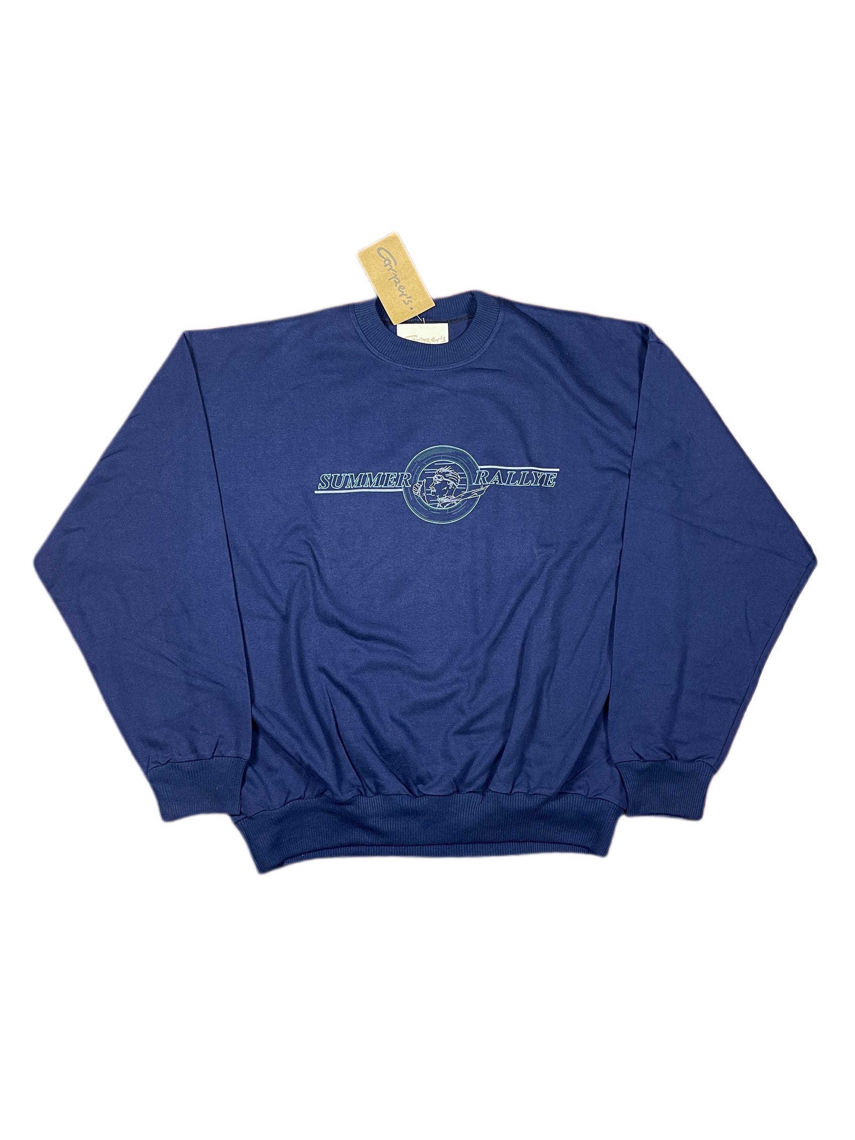 Vintage Carpers Sweatshirt Navy - L