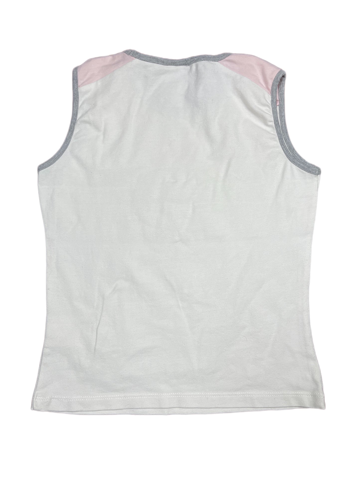 Y2k 2000s Nike Sleeveless Top White XS