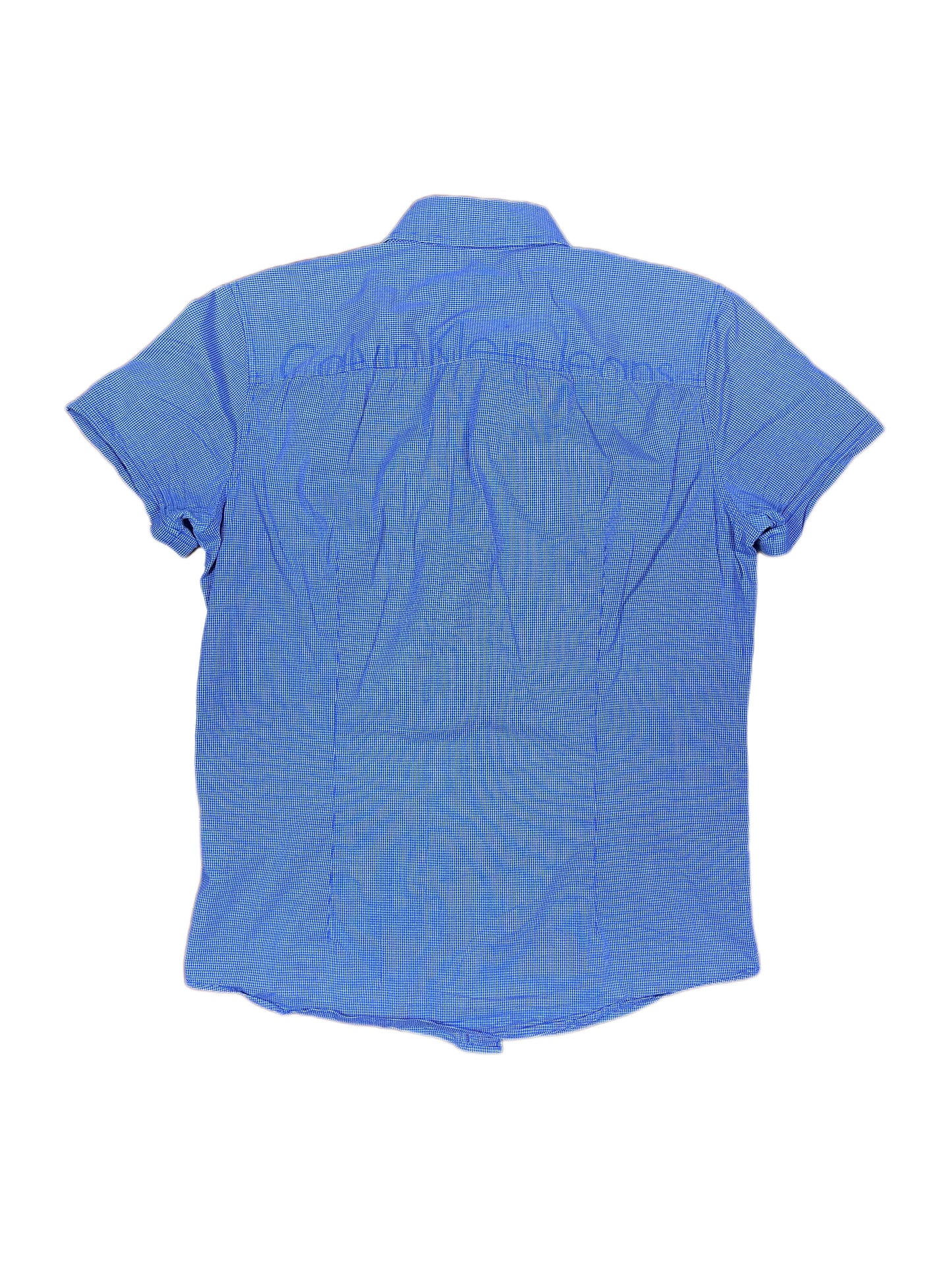 Calvin Klein Jeans Short Sleeve Shirt Blue - L