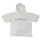 Vintage Reebok T-Shirt with Hood Gray - M